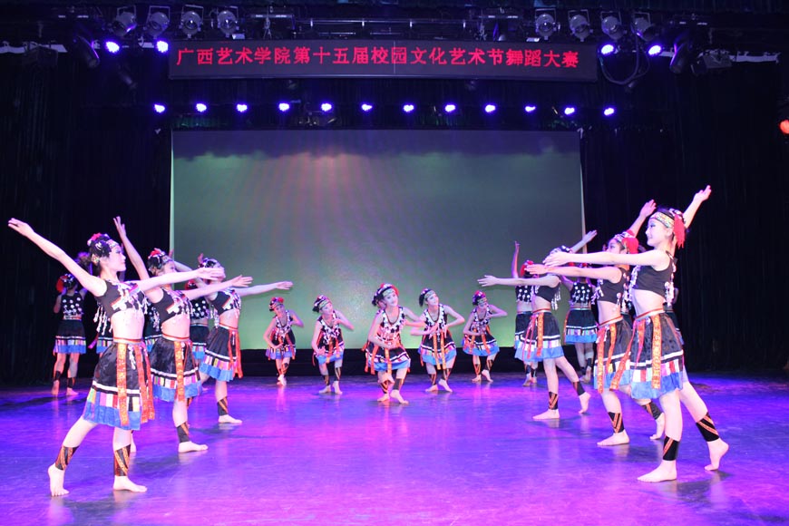 广西艺术学院第十五届校园文化艺术节舞蹈大赛初,高中